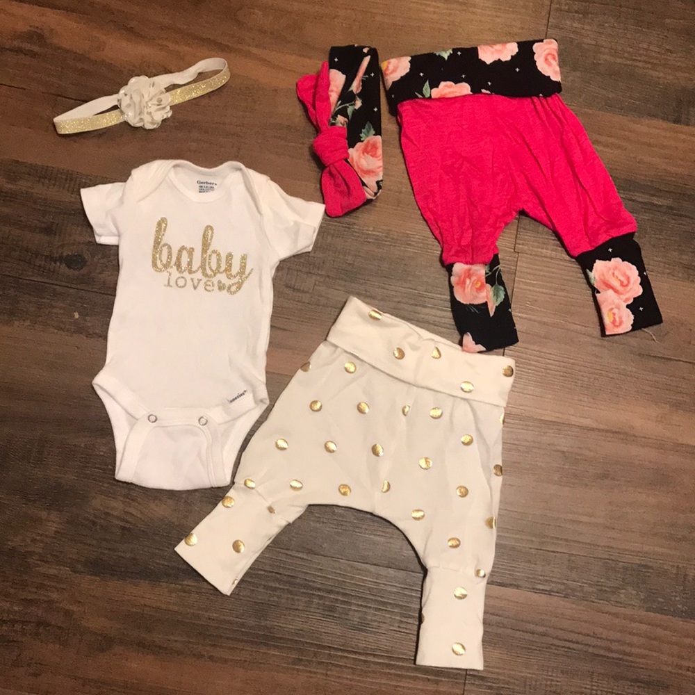 NB baby girl bundle
